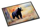 American Black Bear Doormat Front Door Mat Indoor Outdoor Rugs for Entryway, Non Slip Washable Low Pile, 24H X 36W