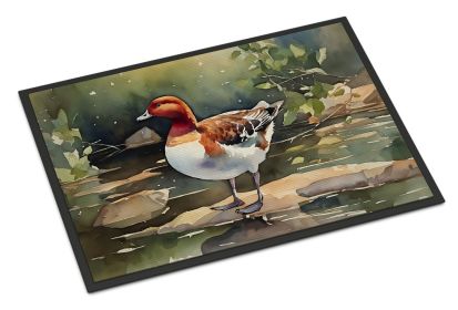 Redhead Duck Doormat Front Door Mat Indoor Outdoor Rugs for Entryway, Non Slip Washable Low Pile, 24H X 36W