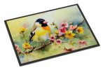 Goldfinch Doormat Front Door Mat Indoor Outdoor Rugs for Entryway, Non Slip Washable Low Pile, 24H X 36W