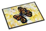 Butterfly Breeze Doormat Front Door Mat Indoor Outdoor Rugs for Entryway, Non Slip Washable Low Pile, 24H X 36W