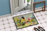 Goldfinch Doormat Front Door Mat Indoor Outdoor Rugs for Entryway, Non Slip Washable Low Pile, 24H X 36W