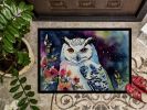 Snowy Owl Doormat Front Door Mat Indoor Outdoor Rugs for Entryway, Non Slip Washable Low Pile, 24H X 36W