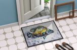 Triple Tail Doormat Front Door Mat Indoor Outdoor Rugs for Entryway, Non Slip Washable Low Pile, 24H X 36W