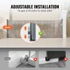 VEVOR Retractable Baby Gate, 34.2" Tall Mesh Baby Gate, Extends up to 116.1" Wide Retractable Gate for Kids or Pets