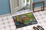 Saint Charles No. 922 Streetcar Again Doormat Front Door Mat Indoor Outdoor Rugs for Entryway, Non Slip Washable Low Pile, 24H X 36W
