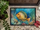 Flounder Doormat Front Door Mat Indoor Outdoor Rugs for Entryway, Non Slip Washable Low Pile, 24H X 36W