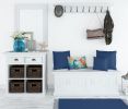 Nautical Collection Throw Pillow Throw Pillow for Indoor Couch Bed Outdoor Patio Washable, Seahorses 2822,12Hx16W