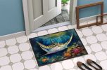 Sting Ray Doormat Front Door Mat Indoor Outdoor Rugs for Entryway, Non Slip Washable Low Pile, 24H X 36W