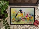 Goldfinch Doormat Front Door Mat Indoor Outdoor Rugs for Entryway, Non Slip Washable Low Pile, 24H X 36W