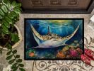 Sting Ray Doormat Front Door Mat Indoor Outdoor Rugs for Entryway, Non Slip Washable Low Pile, 24H X 36W