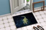 Gator Down Alligator Doormat Front Door Mat Indoor Outdoor Rugs for Entryway, Non Slip Washable Low Pile, 24H X 36W