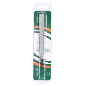 Pointed Tip Tweezers Anti Static High Hardness Precise Carbon Fiber Plastic Tweezers for Emiconductor Microelectronics (Option: as picture)