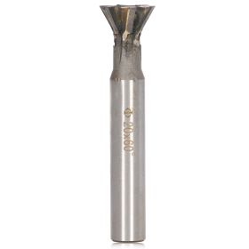 60 Degree Carbide Dovetail Cutter 20mm 6 Flutes Slotting Milling Cutter Straight Shank (Option: as picture)