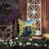 Cocker Spaniel in Sunflowers Throw Pillow Machine Washable, Indoor Outdoor Decorative Pillow for Couch, Bed or Patio, 14Hx14W