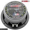 5 CORE 8 Inch Mid-Range Bullet Pro Audio Car Speaker, Red Aluminium Bullet