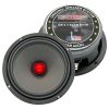 5 CORE 8 Inch Mid-Range Bullet Pro Audio Car Speaker, Red Aluminium Bullet