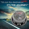 5 CORE 8 Inch Mid-Range Bullet Pro Audio Car Speaker, Red Aluminium Bullet